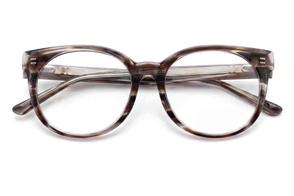 Jolanda Milky Grey, Brown Stripes